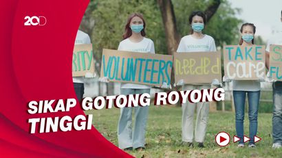 Bangga! 5 Tahun Berturut-turut Indonesia Jadi Negara Paling Dermawan