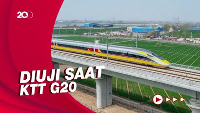 Jokowi-Xi Jinping Bakal Saksikan Uji Coba Kereta Cepat