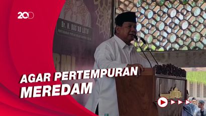 Cerita Probowo Telepon Jenderal AS Demi RI Mediasi Ukraina-Rusia
