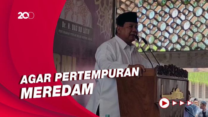 Cerita Probowo Telepon Jenderal AS Demi RI Mediasi Ukraina-Rusia