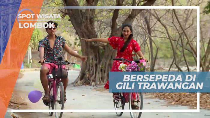 Gowes Sehat di Gili Trawangan, Lombok