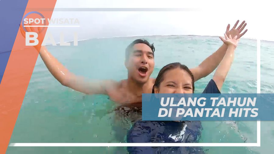 Pasir Putih dan Air Biru Membuat Betah Berada di Pantai, Bali