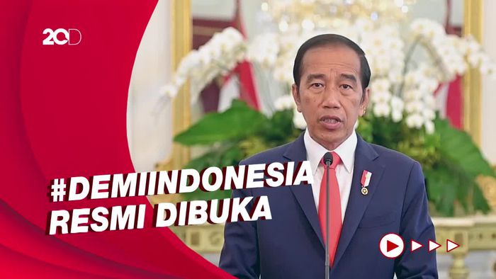Jokowi Buka Gerakan #DemiIndonesia, Ajak Anak Muda Kreatif dan Inovatif