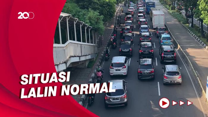 Pipa Gas Bocor di Jalan Gatot Subroto Sudah Ditambal