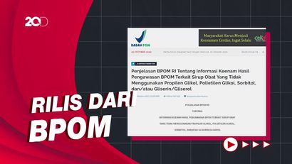 Daftar Lengkap 198 Obat Sirup yang Aman Cemaran EG-DEG