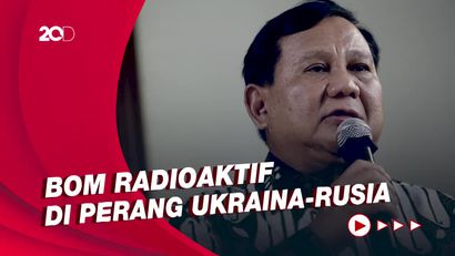 Prabowo Bicara soal The Dirty Bomb dan Ancaman Perang Dunia Ketiga