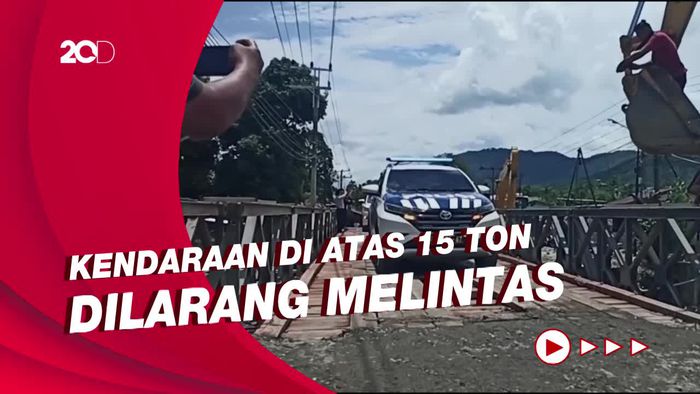 Dikerjakan 12 Hari, Jembatan Darurat Jalur Trans Sulawesi di Palopo Dibuka