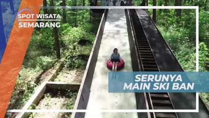 Ski Ban, Permainan Seru  di Kopeng Treetop Adventure Park Semarang