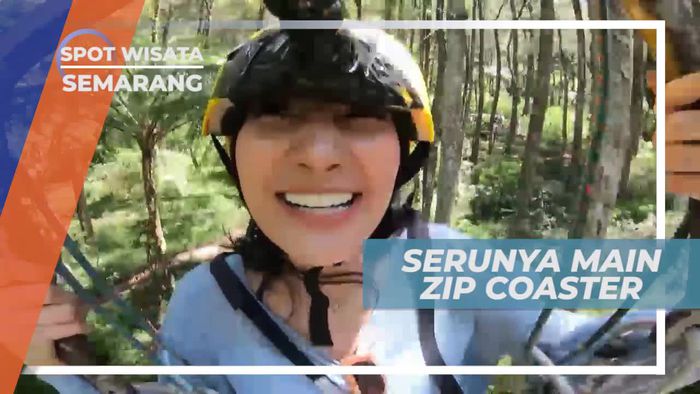 Memacu Adrenalin Bermain Wahana Zip Coaster di Semarang