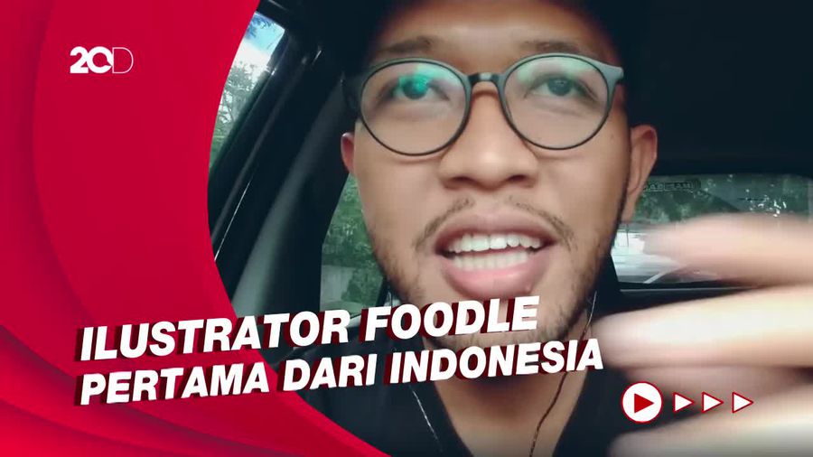 Sosok Maskrib di Balik Google Doodle Tempe Mendoan