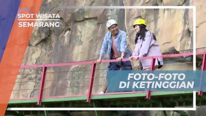 Mengabadikan Momen Dengan Berfoto di Gumuk Reco Sepakung Semarang