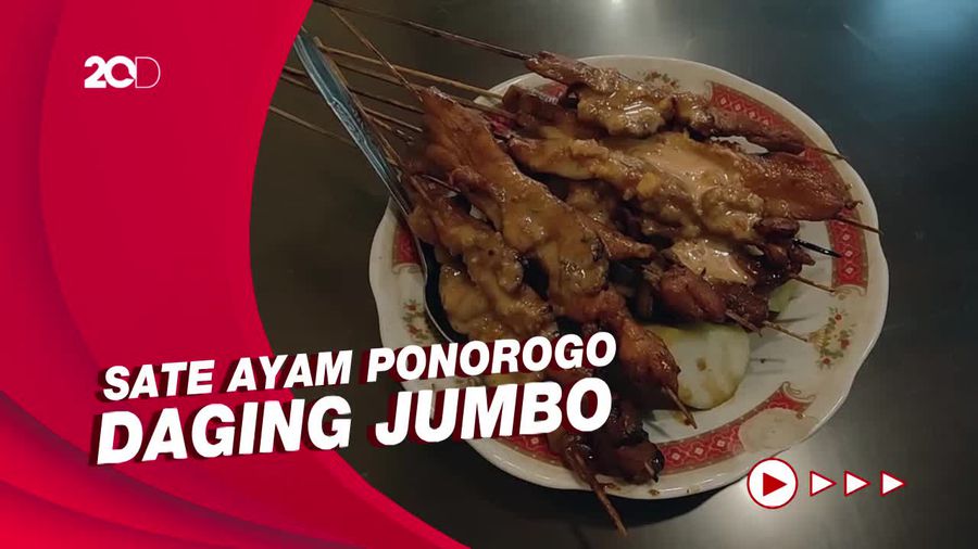 Sate Ayam Ponorogo H Suroto, Kuliner yang Didatangi Jokowi-SBY