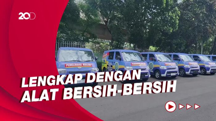 Hadiri Milad BKPRMI, Prabowo Sumbang 23 Mobil untuk Bersih-bersih Masjid