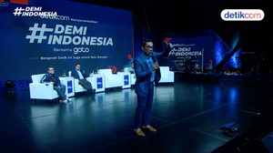 Saat Anies Baswedan, Ridwan Kamil dan Sandiaga Uno Satu Panggung Bicara Tentang #DemiIndonesia