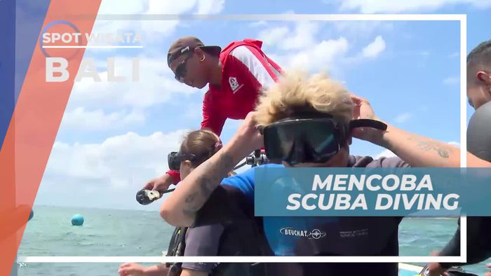 Menyelam di Kedalaman 5 Meter, Scuba Diving Tanjung Benoa Bali