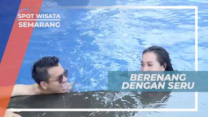 Berenang Ditemani Panorama Indah Kota Semarang