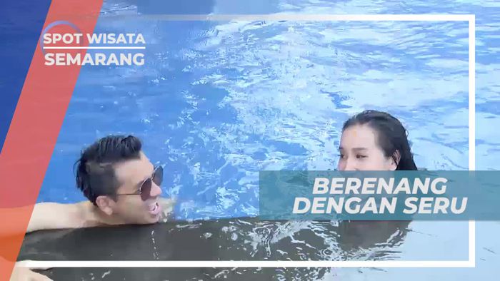 Berenang Ditemani Panorama Indah Kota Semarang