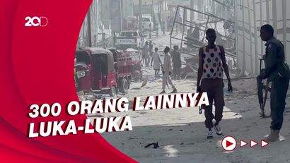 100 Orang Tewas dalam Ledakan Bom Mobil di Somalia!