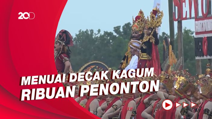 Melihat Penampilan Memukau Tari Kolosal Gandrung Sewu Banyuwangi