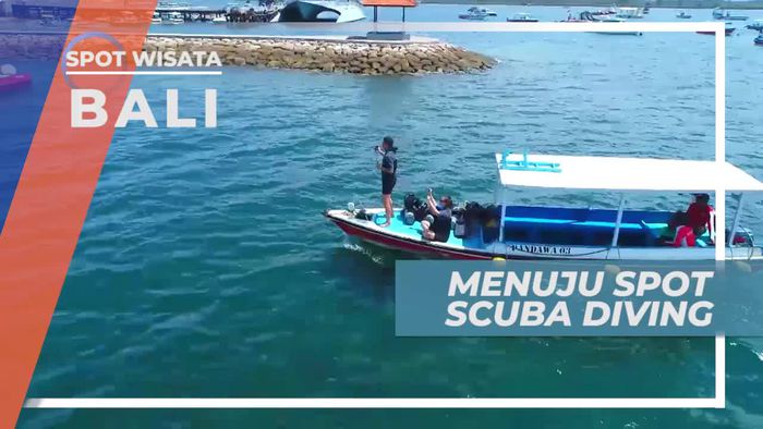 Menuju Spot Scuba Diving di Tanjung Benoa Bali