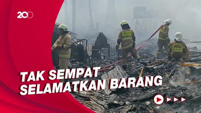 Cerita Korban Kebakaran di Permata Hijau: Api Merambat Cepat