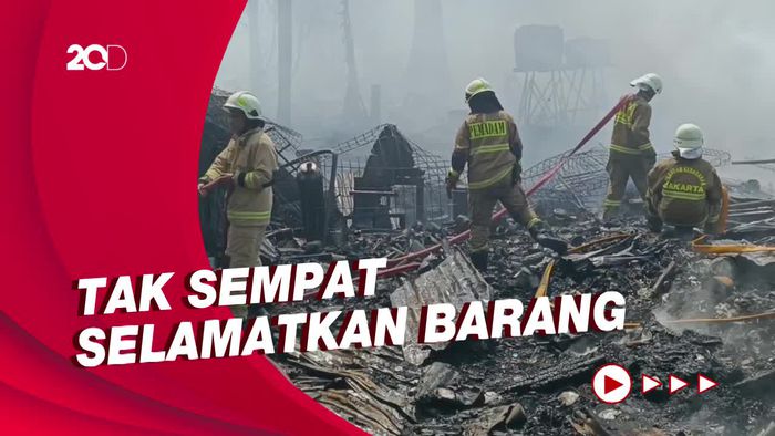 Cerita Korban Kebakaran di Permata Hijau: Api Merambat Cepat