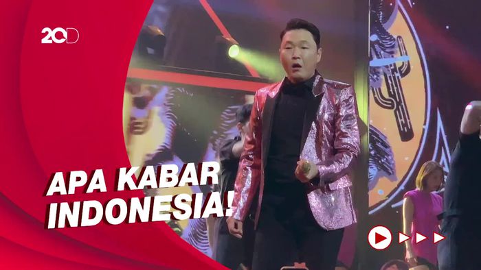 Lihat Aksi PSY Gegerkan Panggung TikTok For You Stage
