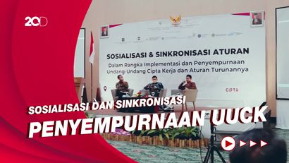 SATGAS Percepat Sosialisasi & Sinkronisasi UU Cipta Kerja