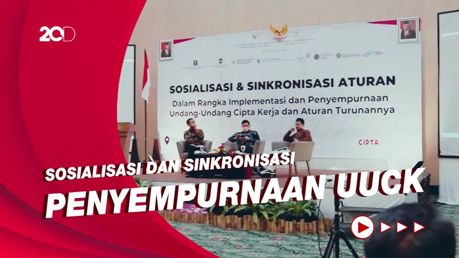 SATGAS Percepat Sosialisasi & Sinkronisasi UU Cipta Kerja