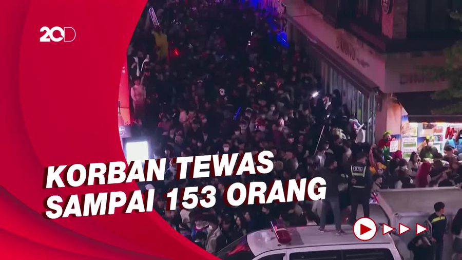 Cerita Kengerian Tragedi Halloween di Itaewon Bak Lagi Perang