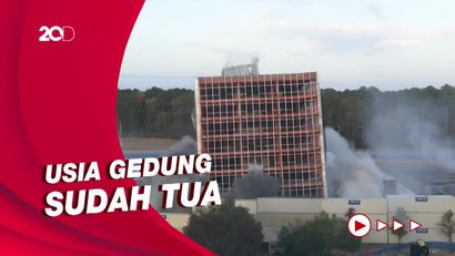 Momen NASA Ledakkan Markasnya di Huntsville