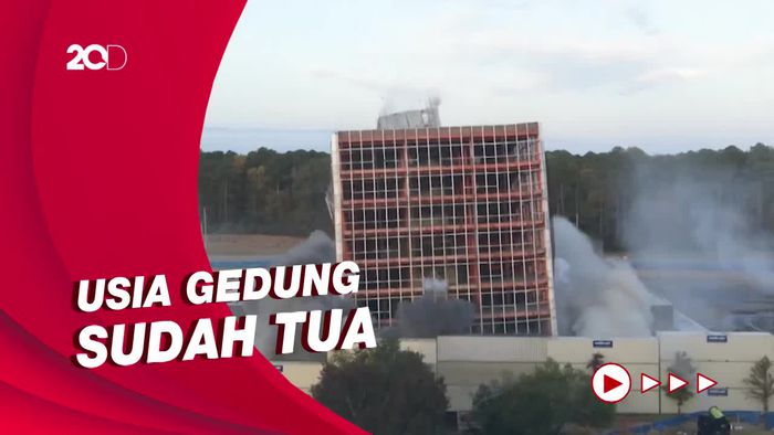 Momen NASA Ledakkan Markasnya di Huntsville
