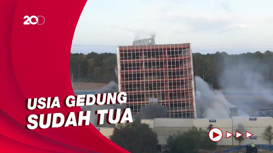 Momen NASA Ledakkan Markasnya di Huntsville