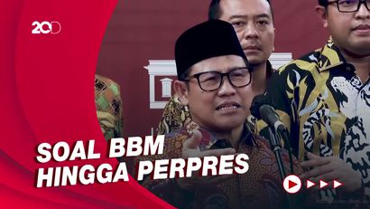 4 Rekomendasi Cak Imin untuk Jokowi, Dari Subsidi BBM hingga Listrik