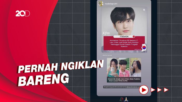 Beby Tsabina Berduka atas Meninggalnya Lee Ji Han di Tragedi Itaewon