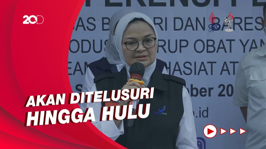 Penampakan Obat Sirup yang Disita BPOM, Diduga Tercemar EG-DEG