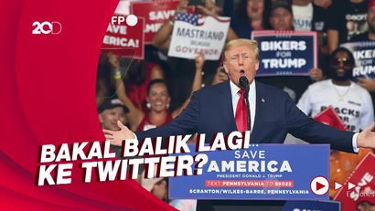 Bahagianya Donald Trump Usai Twitter Kini Dimiliki Elon Musk