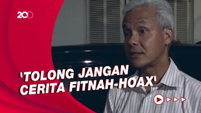 Soal Isu Jokowi Ketum PDIP, Ganjar: Nggak Masuk Akal!