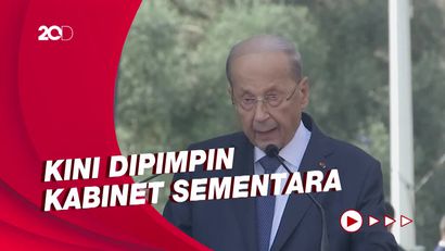 Michel Aoun Tinggalkan Jabatan Presiden Lebanon Tanpa Pengganti