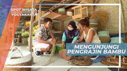 Mengunjungi Seniman Pengrajin Bambu, Yogyakarta