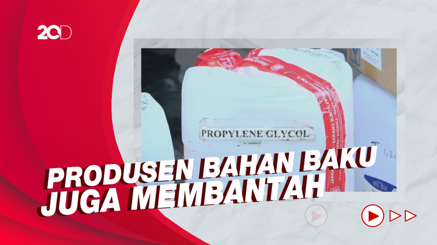 PT Yarindo Bantah Tudingan BPOM soal Temuan Kandungan Etilen Glikol