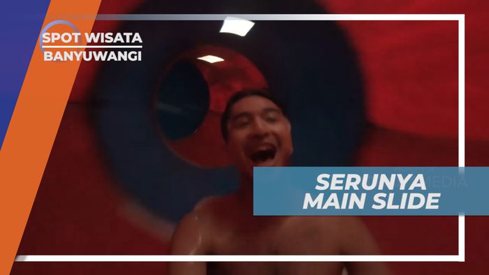 Umbul Bening, Pacu Adrenalin Meluncur Seru di Wahana Slide, Banyuwangi