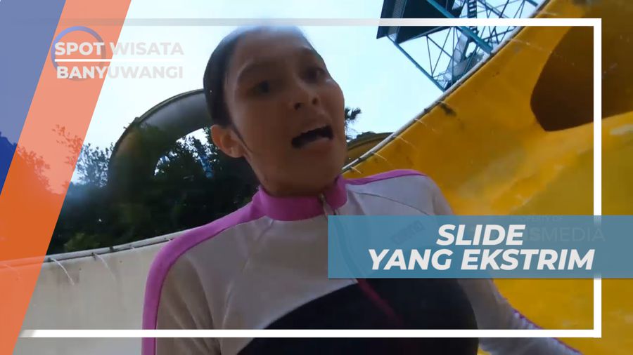 Umbul Bening, Uji Nyali Mencoba Wahana Slide yang Ekstrim, Banyuwangi