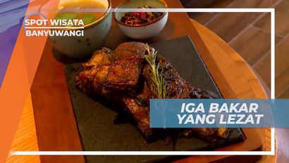 Menikmati Lezatnya Iga Bakar Dengan Daging Lembut yang Lumer di Mulut, Banyuwangi