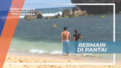 Bermain Air di Pantai, Menambah Keseruan Liburan, Yogyakarta
