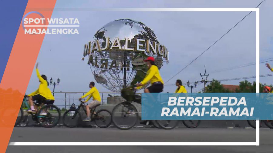 Gowes Seru Keliling Kota Majalengka