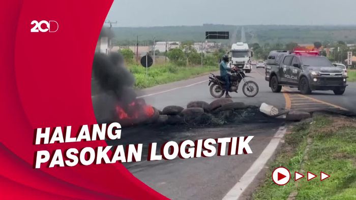 Kalah di Pilpres Brasil, Loyalis Bolsonaro Mulai Berulah
