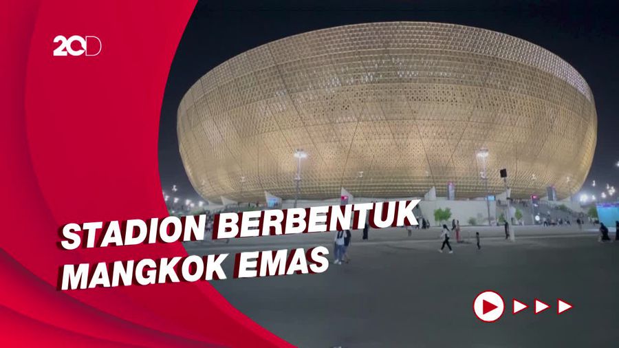 Megahnya Stadion Lusail Tempat Final Piala Dunia Qatar Akan Digelar