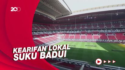 Unik! Stadion Al Bayt di Piala Dunia Qatar Berbentuk Tenda Nomaden