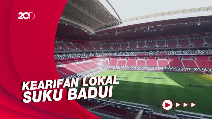 Unik! Stadion Al Bayt di Piala Dunia Qatar Berbentuk Tenda Nomaden